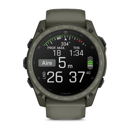 tactix® 8 - 51 mm, AMOLED, revestimiento Cerakote Verde Olivo